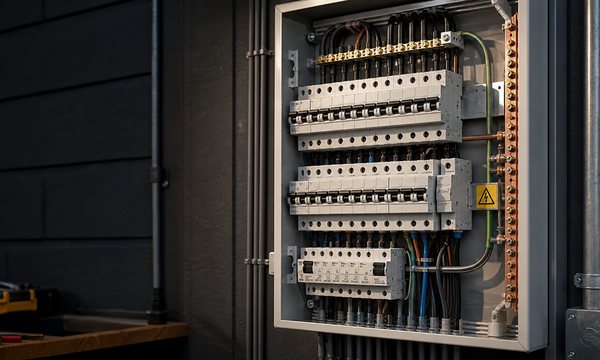 Clean electrical distribution board